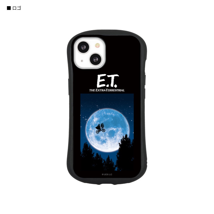 E.T. iPhone13対応 ハイブリッドガラスケース