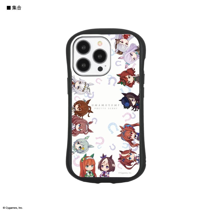 ウマ娘 プリティーダービー iPhone13 Pro対応 ハイブリッドガラス
