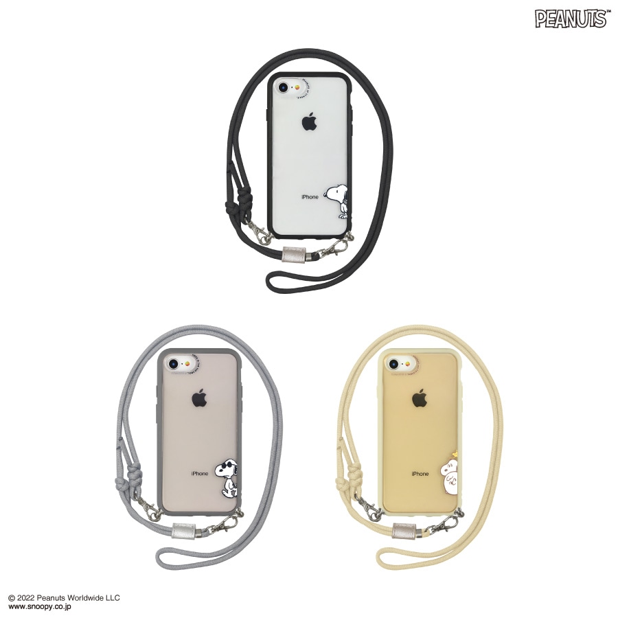 ピーナッツ IIIIfit Loop iPhoneSE(第3世代/第2世代)/8/7/6s/6 対応 ケース
