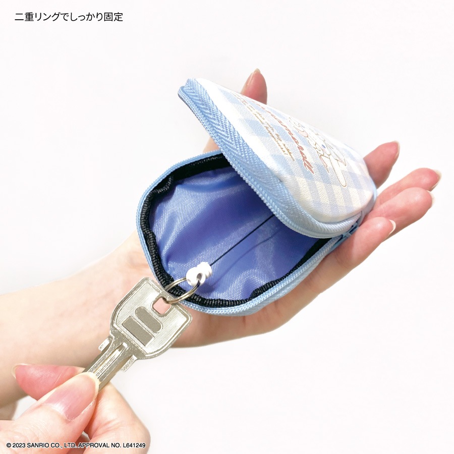 サンリオキャラクターズ リール式 キーケース