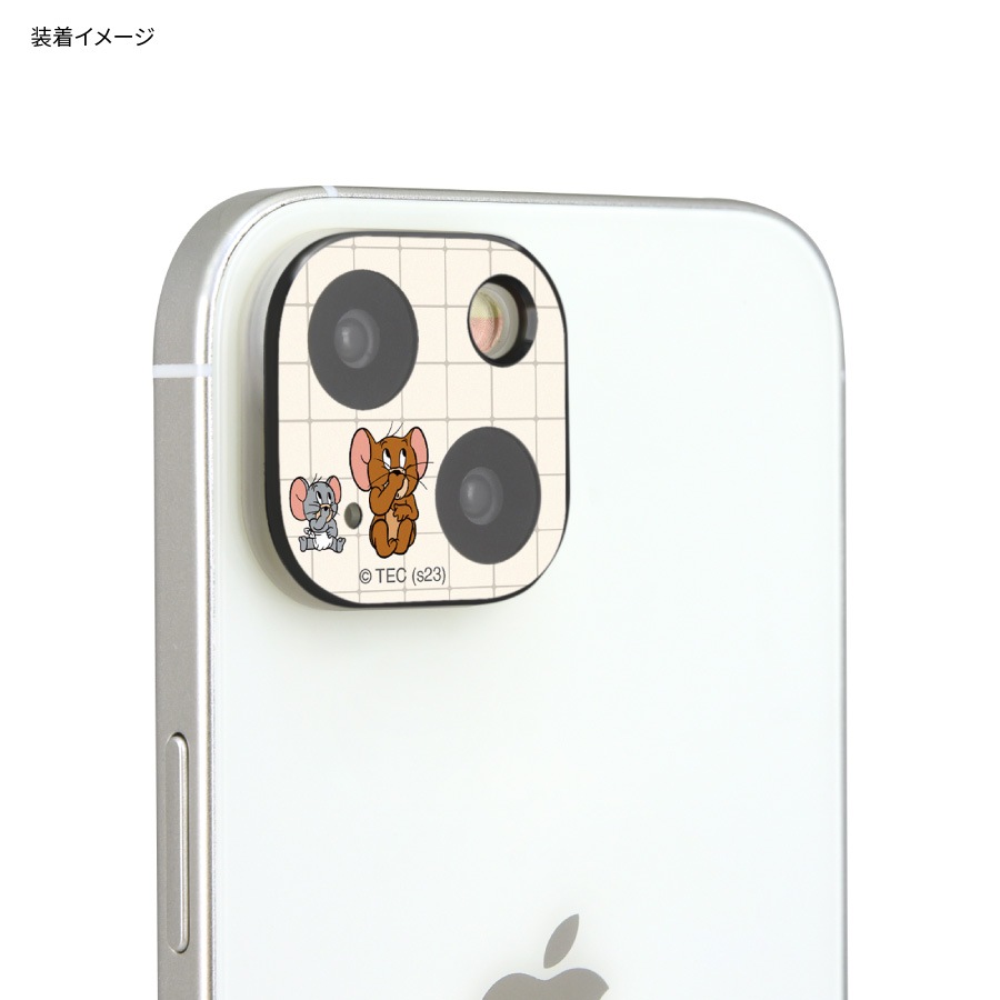 トムとジェリー iPhone15 / 15 Plus / 14 / 14 Plus 対応 カメラカバー