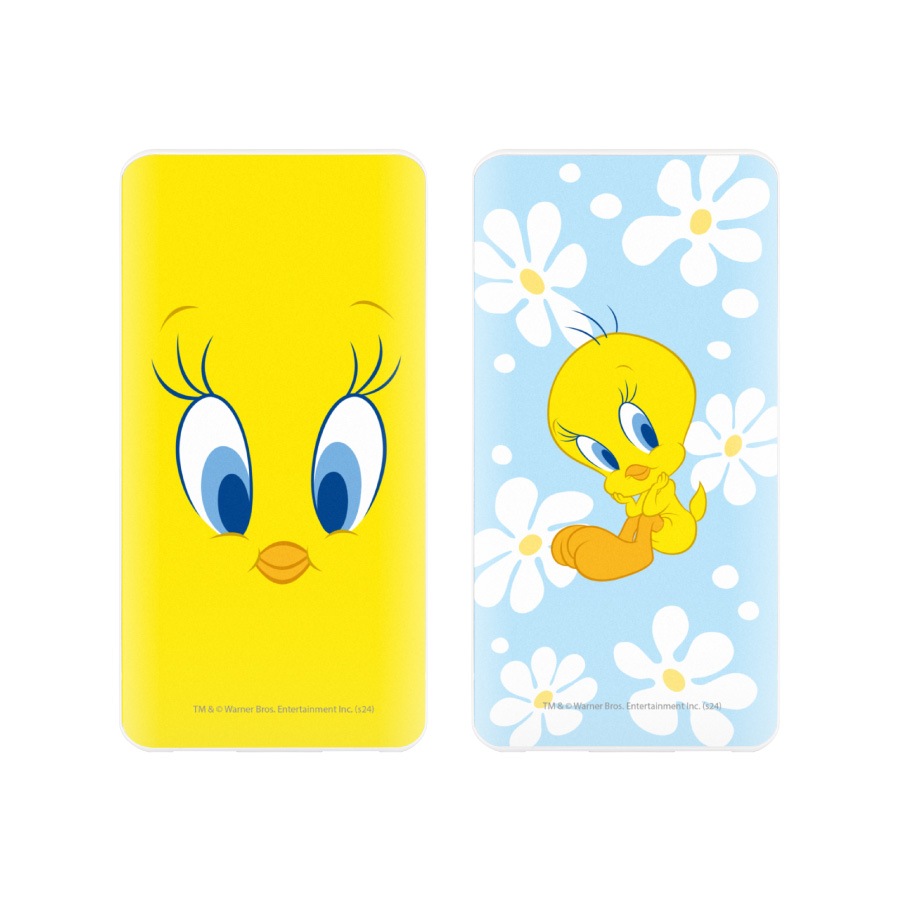 ルーニー・テューンズ USB / USB Type-C 4000mAh リチウムイオンポリマー充電器 2.1A