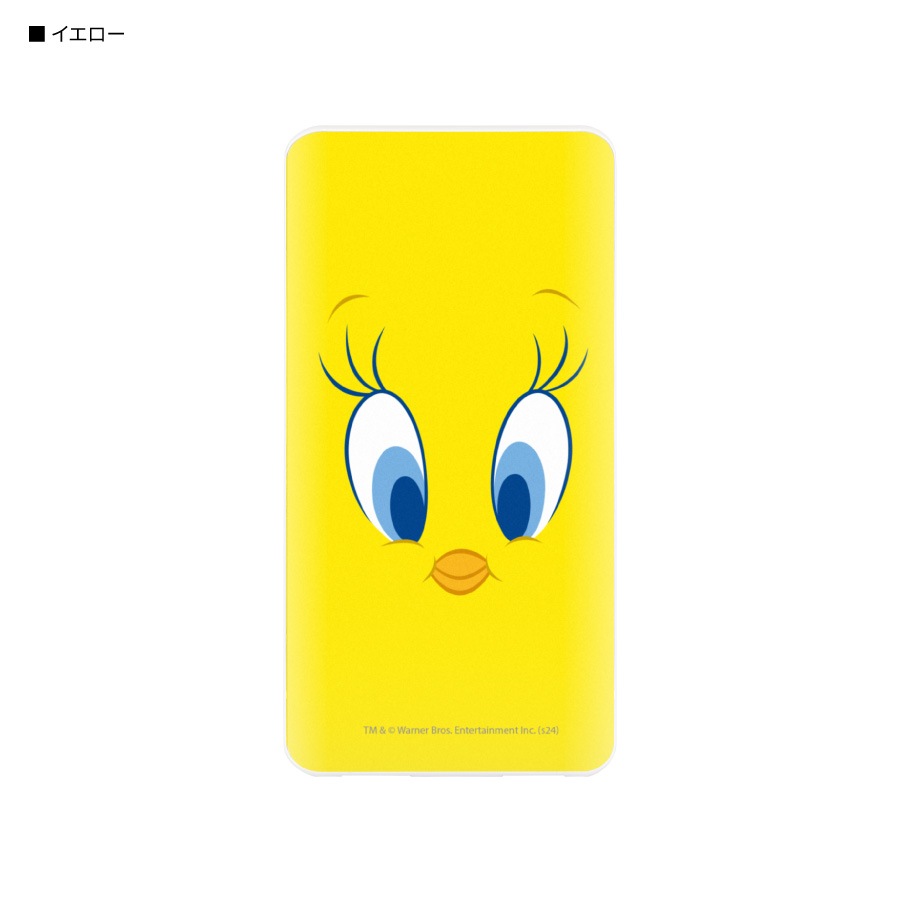 ルーニー・テューンズ USB / USB Type-C 4000mAh リチウムイオンポリマー充電器 2.1A