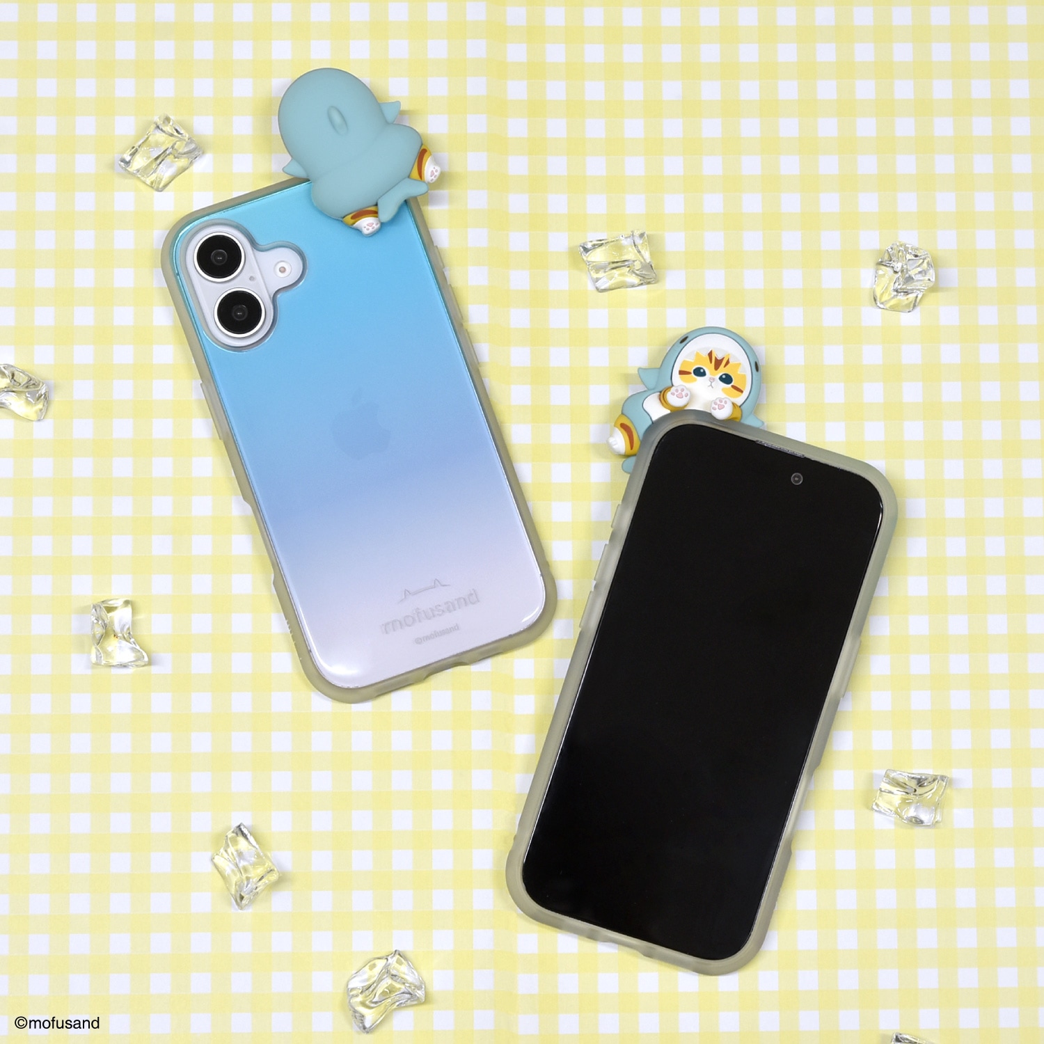 mofusand フレーム IIIIfit Clear iPhone16 対応 ケース