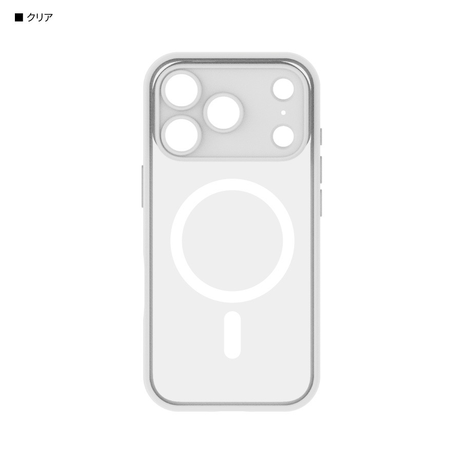 IIIIfit プランプフレーム iPhone17 Pro MagSafe 対応 ケース