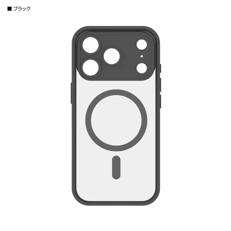 IIIIfit プランプフレーム iPhone17 Pro MagSafe 対応 ケース