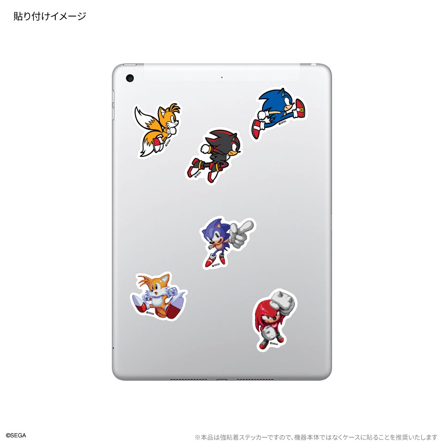 4月下旬発売予定 ソニック・ザ・ヘッジホッグ モバイルステッカー