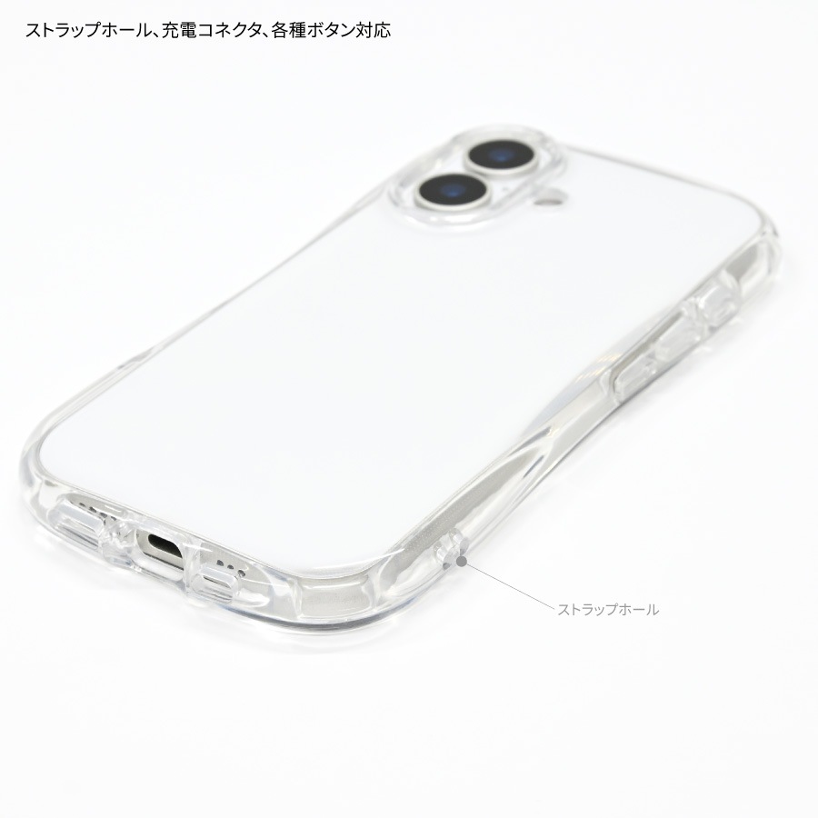 ムーミン iPhone17 対応 クリスタルクリアケース