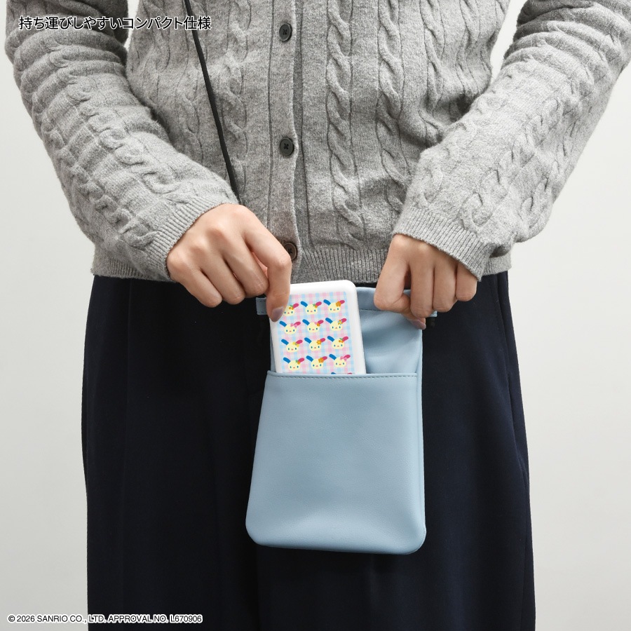 サンリオキャラクターズ MagSafe対応 ワイヤレスリチウム充電器 5000mAh