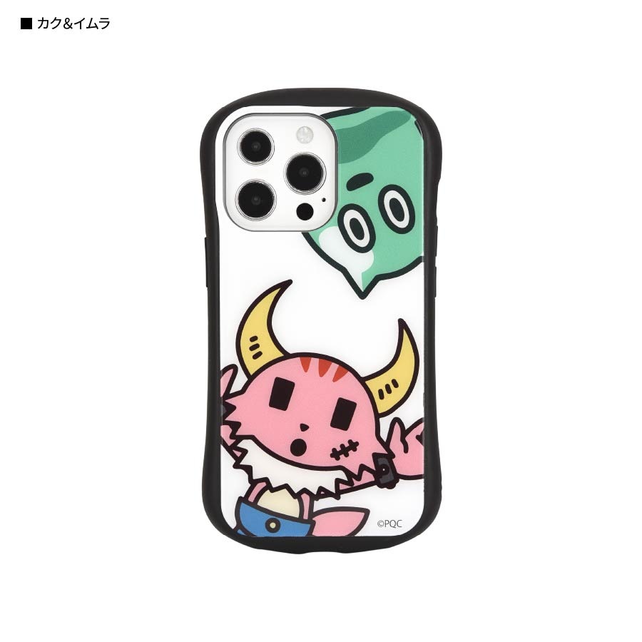 ポンコツクエスト iPhone13 Pro対応 ハイブリッドガラスケース