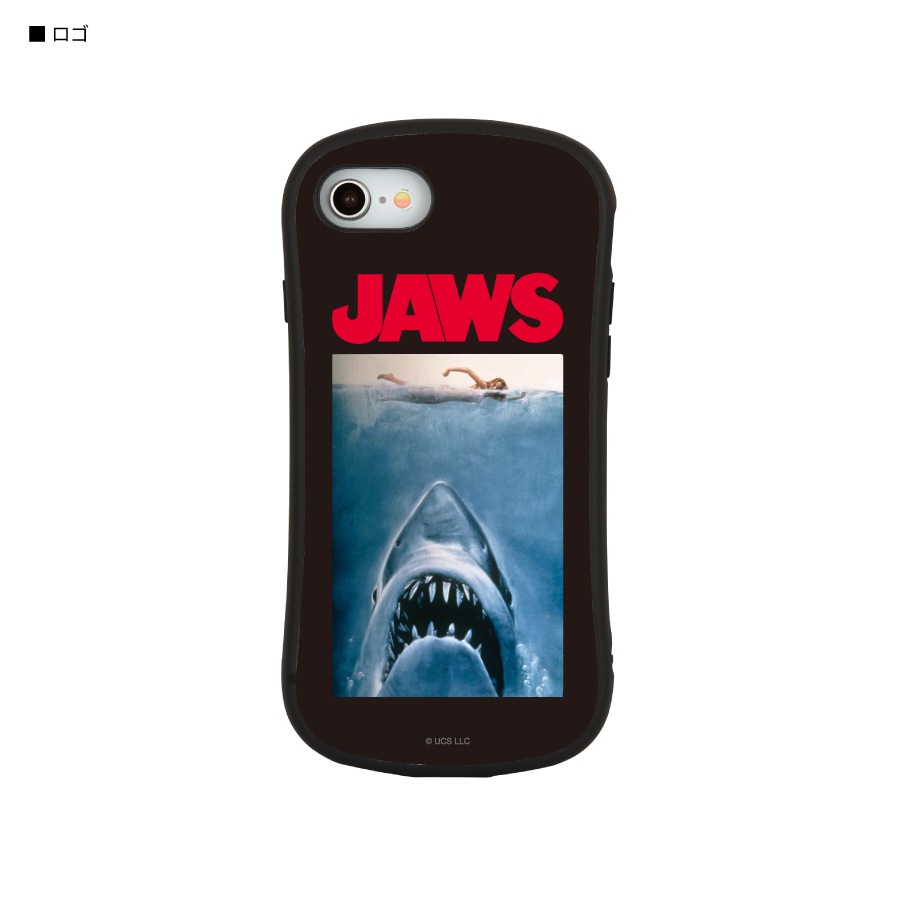 JAWS iPhoneSE(第2世代)/8/7/6s/6対応 ハイブリッドガラスケース