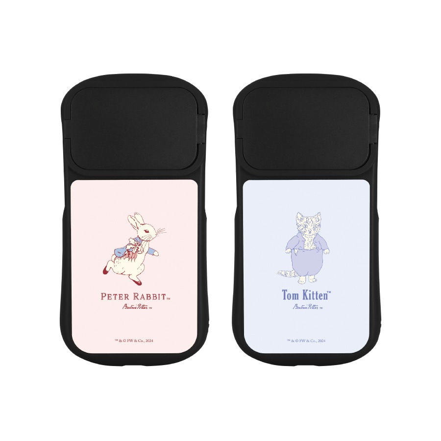 ピーターラビット(TM) iPhone15 / 15 Pro / 14 / 14 Pro / 13 / 13 Pro / 12 / 12Pro 対応 ハイブリッドガラスケース