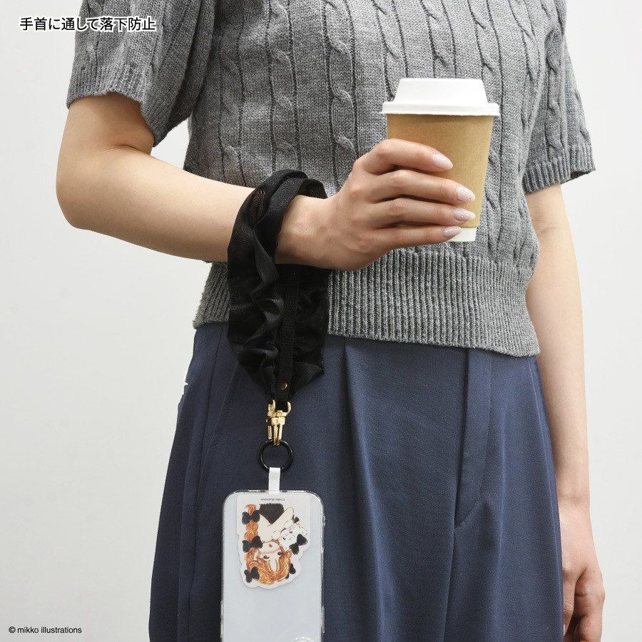 7月下旬発売予定　mikko illustrations マルチリングプラス ハンドストラップ
