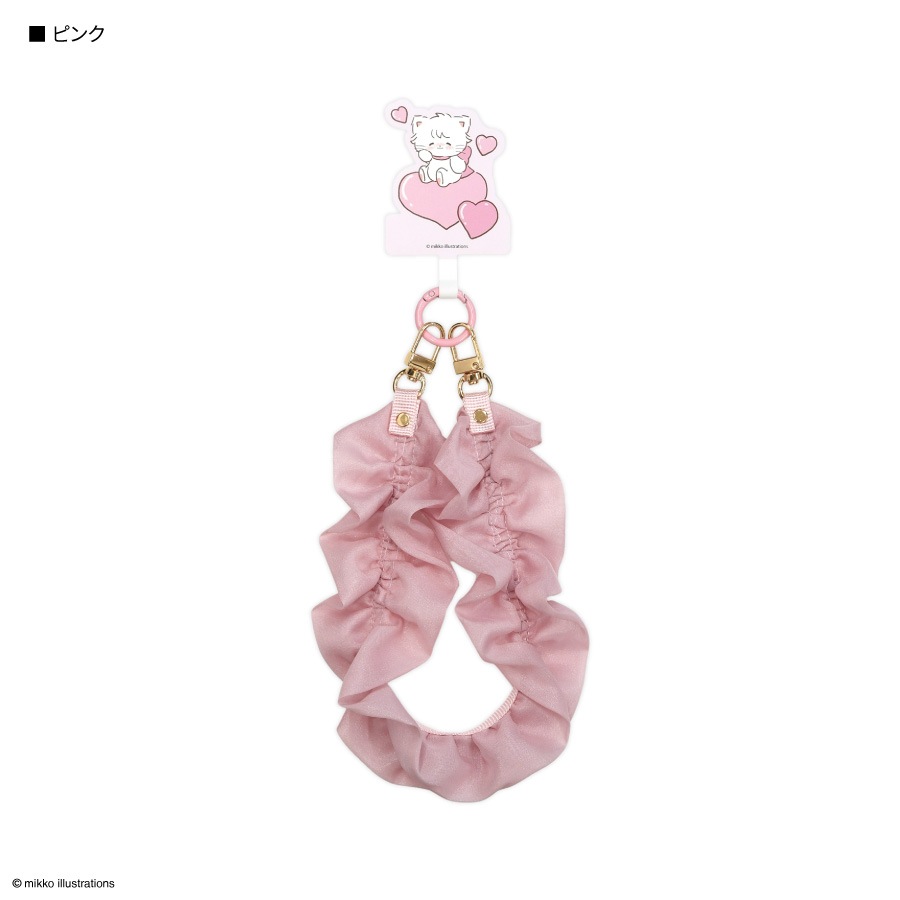 7月下旬発売予定　mikko illustrations マルチリングプラス ハンドストラップ