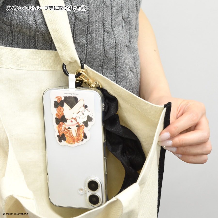 7月下旬発売予定　mikko illustrations マルチリングプラス ハンドストラップ
