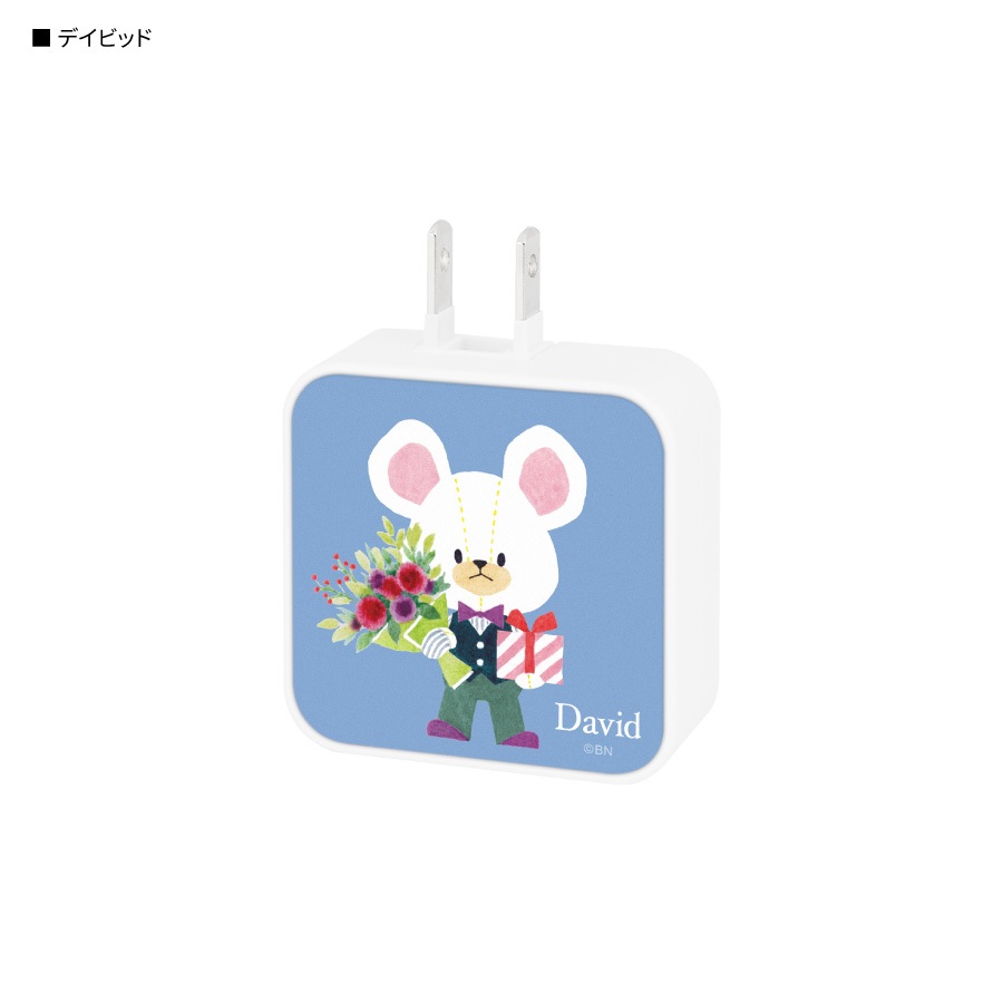 くまのがっこう USB / USB Type-C ACアダプタ