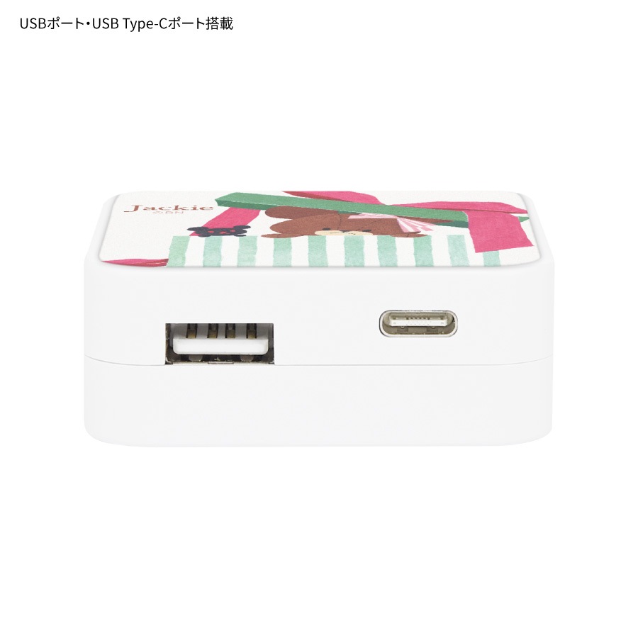 くまのがっこう USB / USB Type-C ACアダプタ