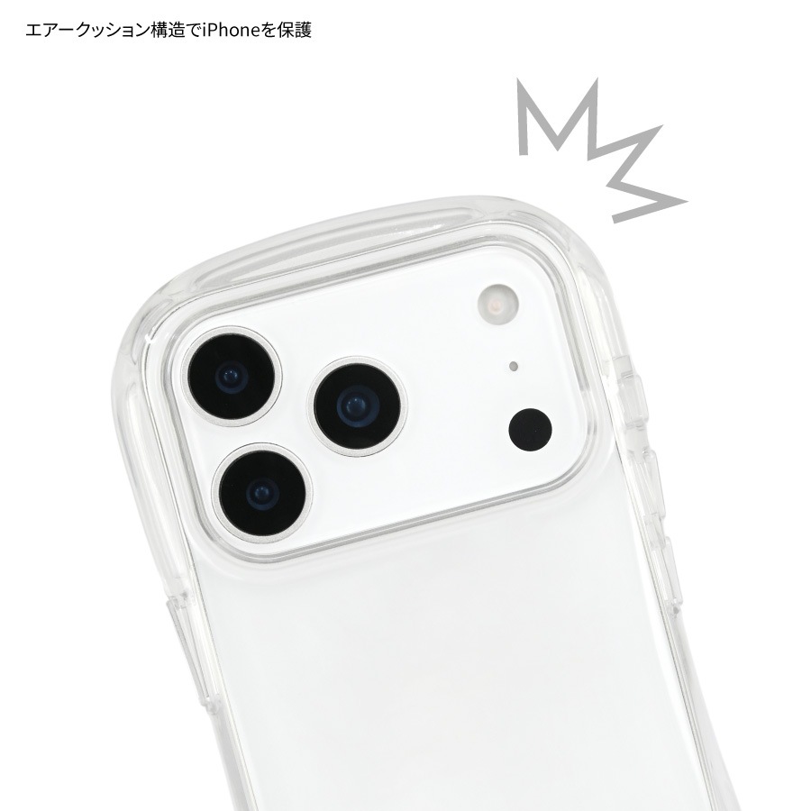 ムーミン iPhone17 Pro 対応 クリスタルクリアケース