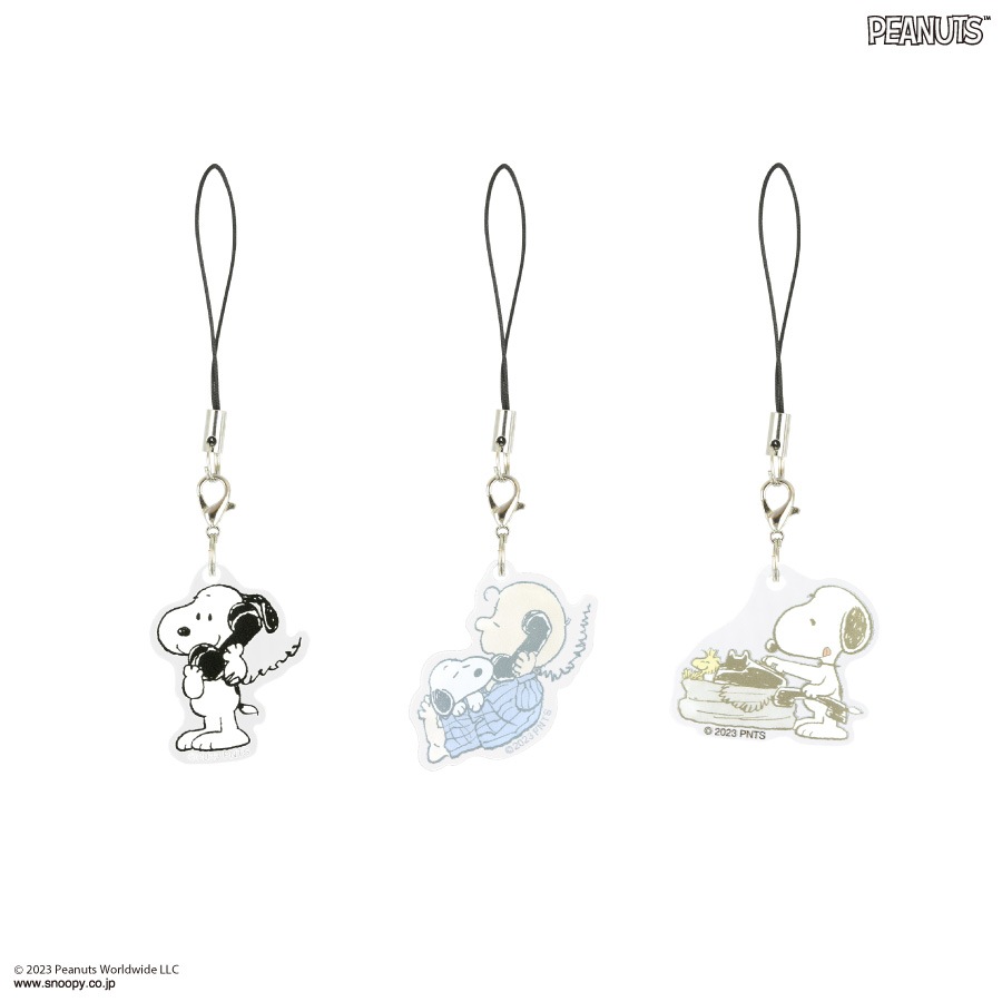 ピーナッツ モバイルアクリルストラップ