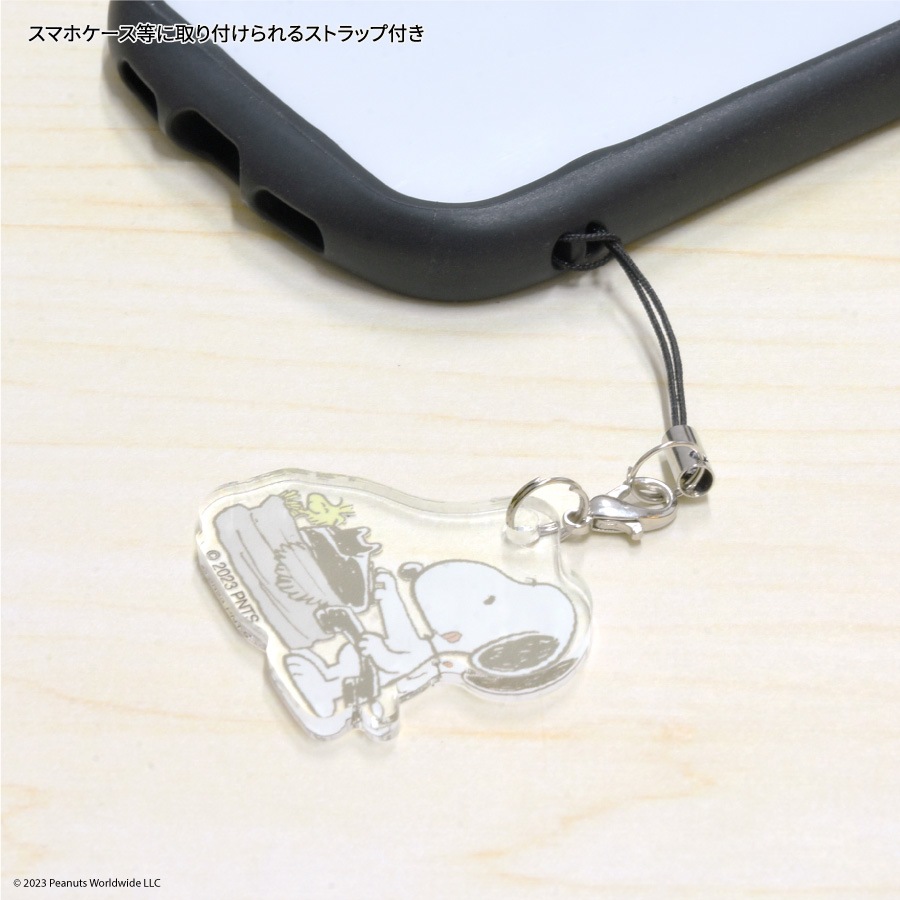 ピーナッツ モバイルアクリルストラップ