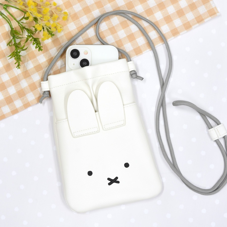 ミッフィー ダイカット IIIIpocket スマートフォンポーチ