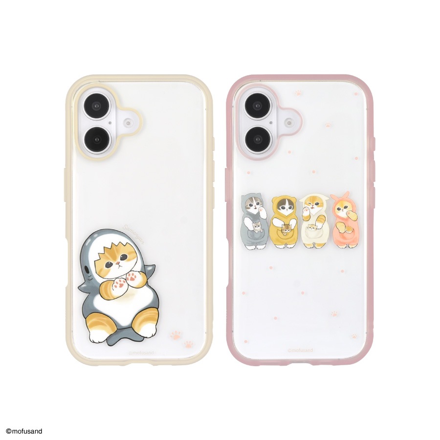 mofusand IIIIfit Clear iPhone16 対応 ケース