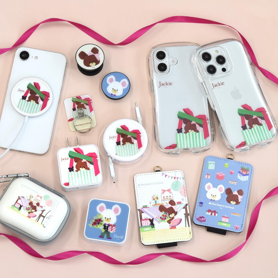 くまのがっこう ICカードケース