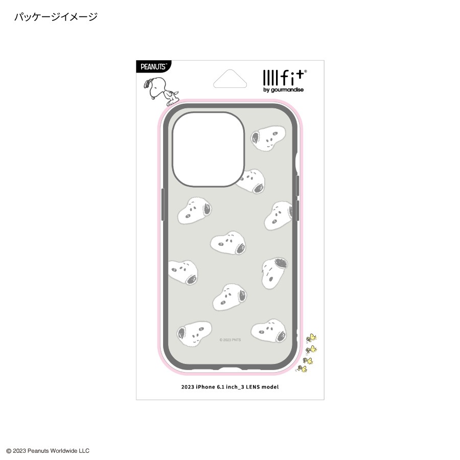 ピーナッツ IIIIfit iPhone15 Pro 対応 ケース | は行