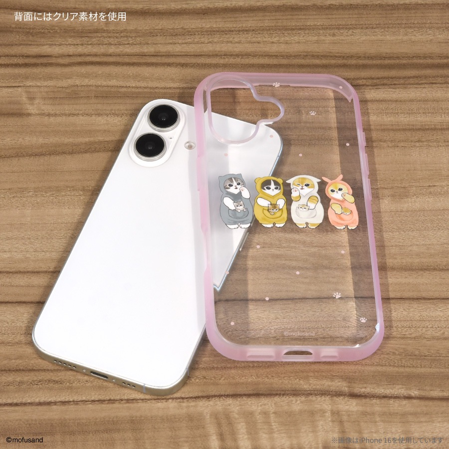 mofusand IIIIfit Clear iPhone16 Pro 対応 ケース