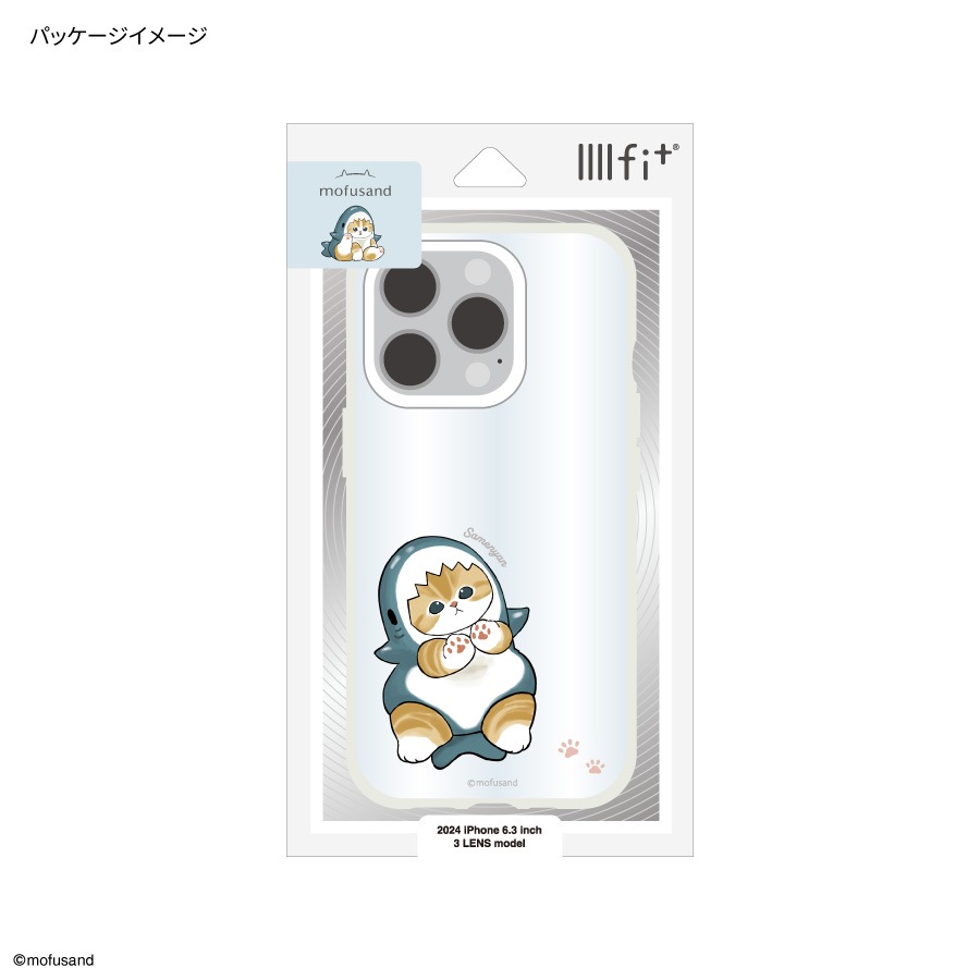 mofusand IIIIfit Clear iPhone16 Pro 対応 ケース