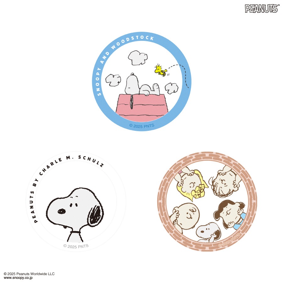 ピーナッツ スヌーピー MagSafe 対応 メタルステッカー