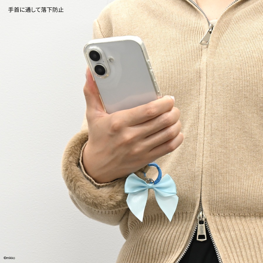Lil ala mode マルチリングプラス ファーハンドストラップ