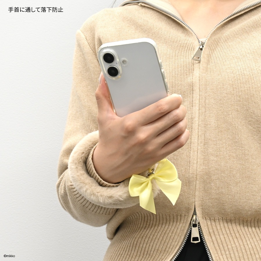 Lil ala mode マルチリングプラス ファーハンドストラップ