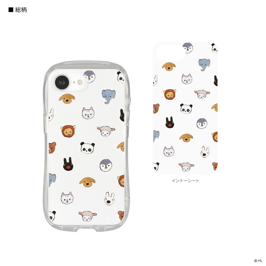 リサとガスパール iPhone16e 対応 クリスタルクリアケース | すべての