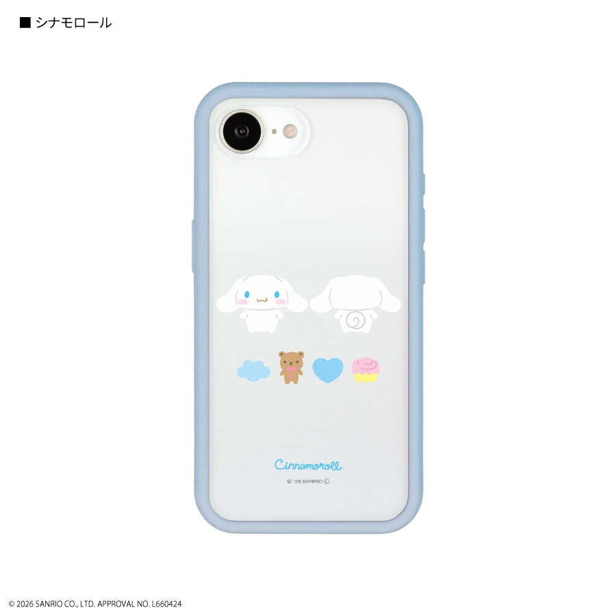 サンリオキャラクターズ IIIIfit プランプフレーム iPhone17e / 16e 対応 ケース