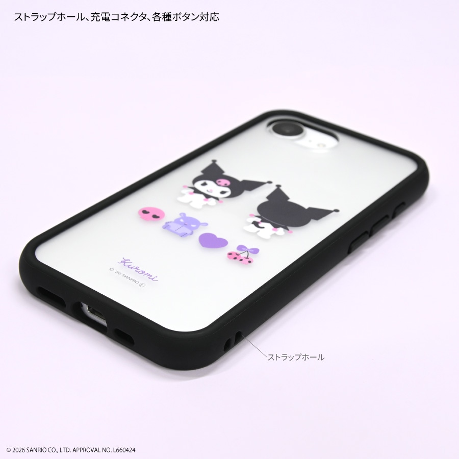 サンリオキャラクターズ IIIIfit プランプフレーム iPhone17e / 16e 対応 ケース