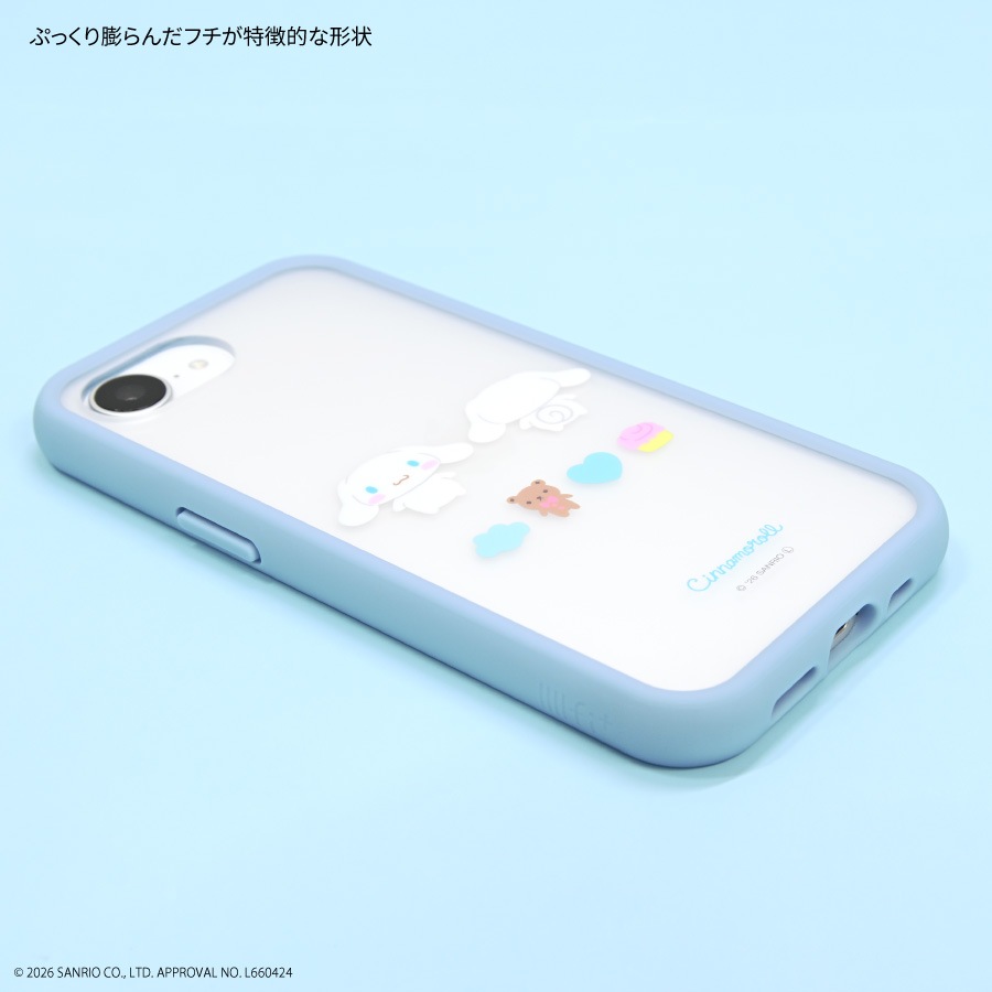 サンリオキャラクターズ IIIIfit プランプフレーム iPhone17e / 16e 対応 ケース