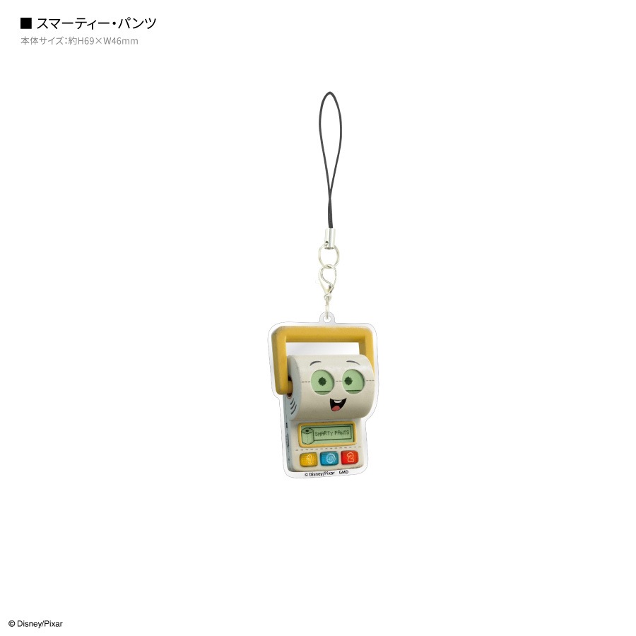 ピクサーキャラクター ／ モバイルアクリルストラップ Lサイズ