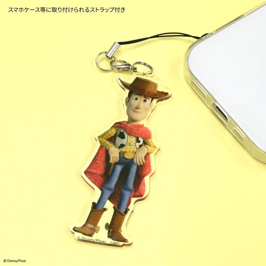 ピクサーキャラクター ／ モバイルアクリルストラップ Lサイズ | た行