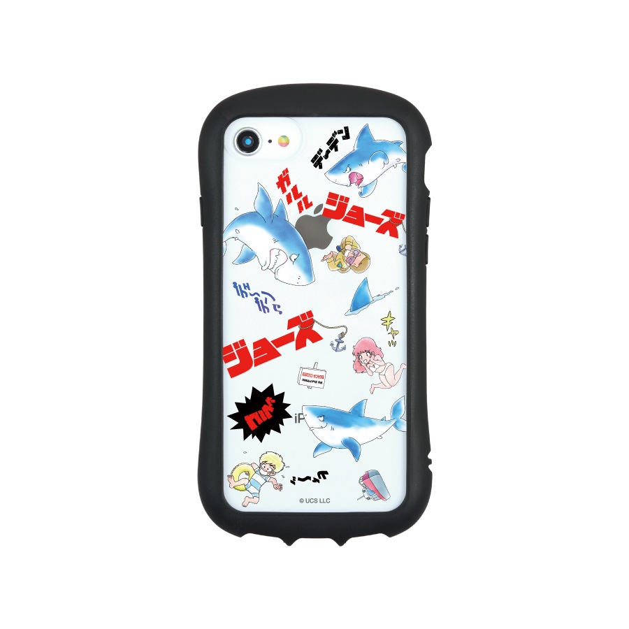 JAWS iPhoneSE(第2世代)/8/7/6s/6 対応 ハイブリッドクリアケース | さ