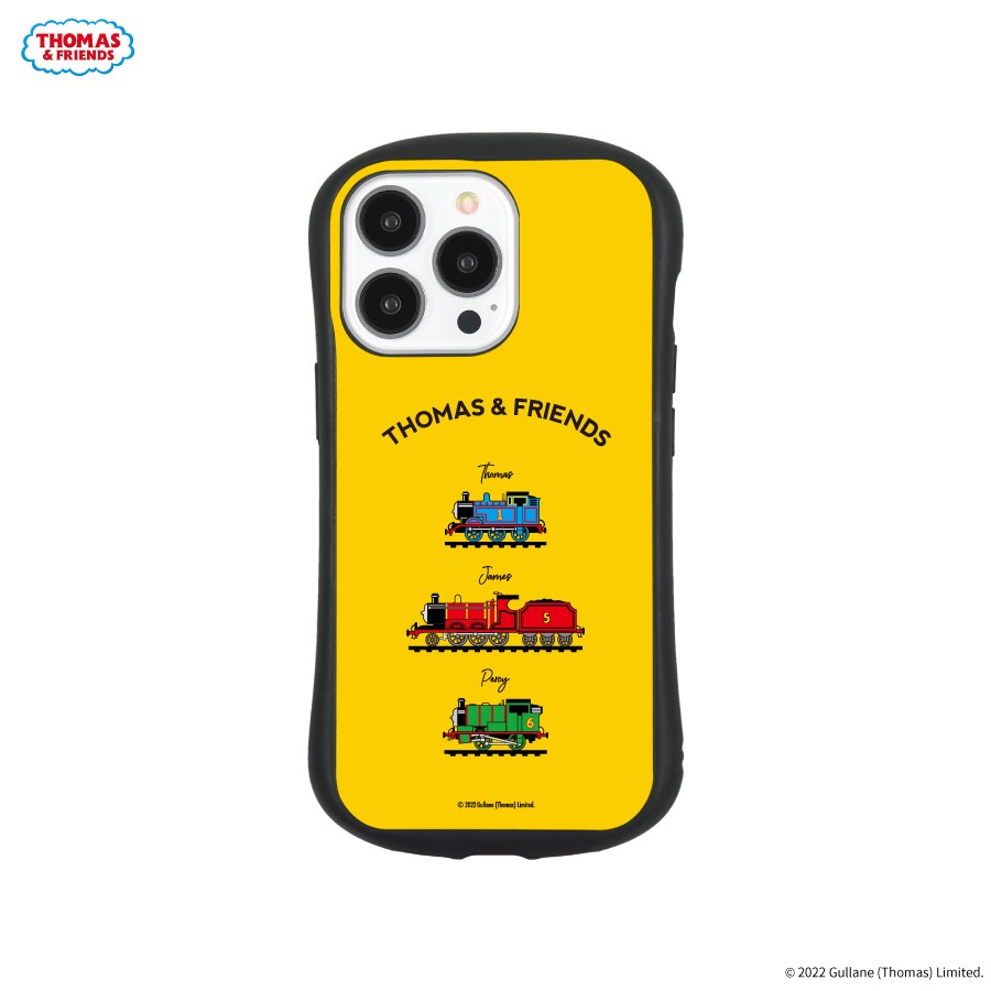 きかんしゃトーマス iPhone13 Pro対応 ハイブリッドガラスケース