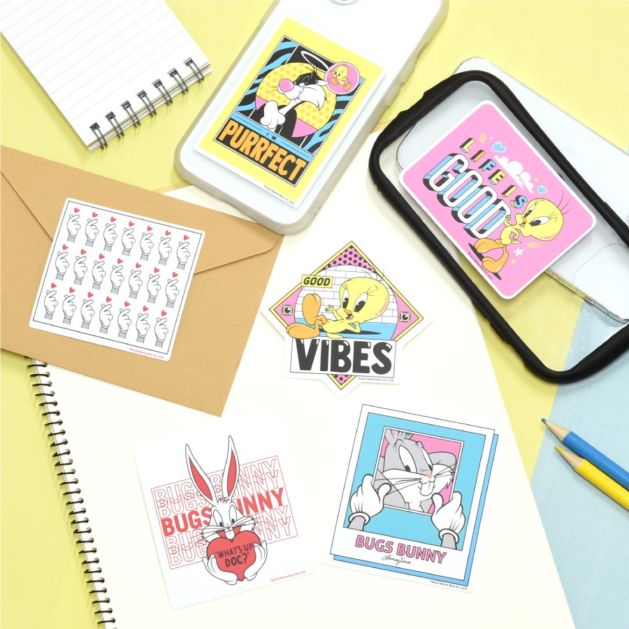 ルーニー・テューンズ モバイルステッカー