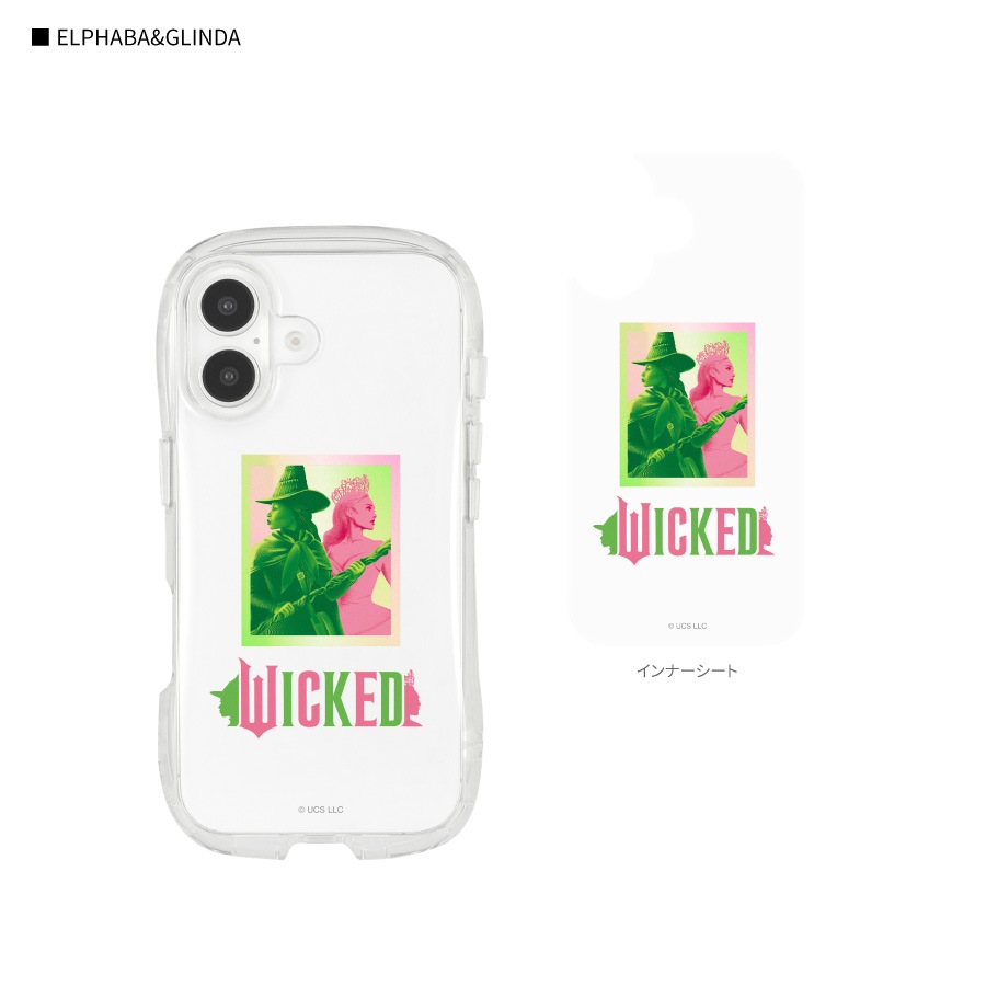 WICKED iPhone16 対応 クリスタルクリアケース | あ行,WICKED