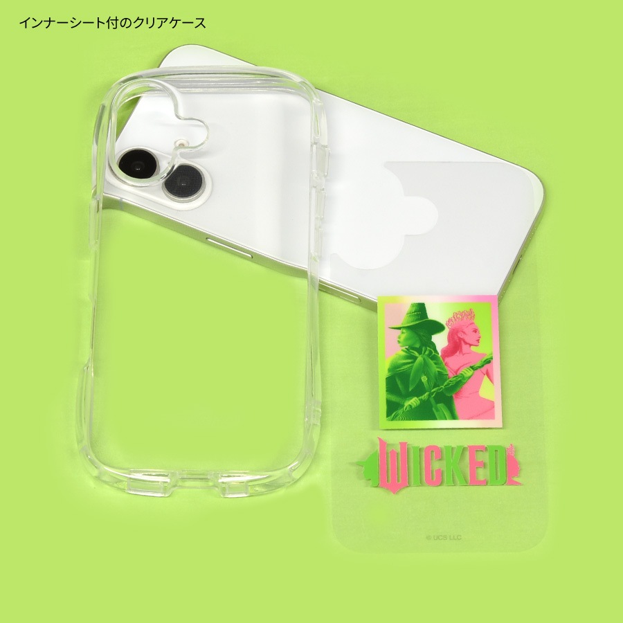 WICKED iPhone16 対応 クリスタルクリアケース | あ行,WICKED