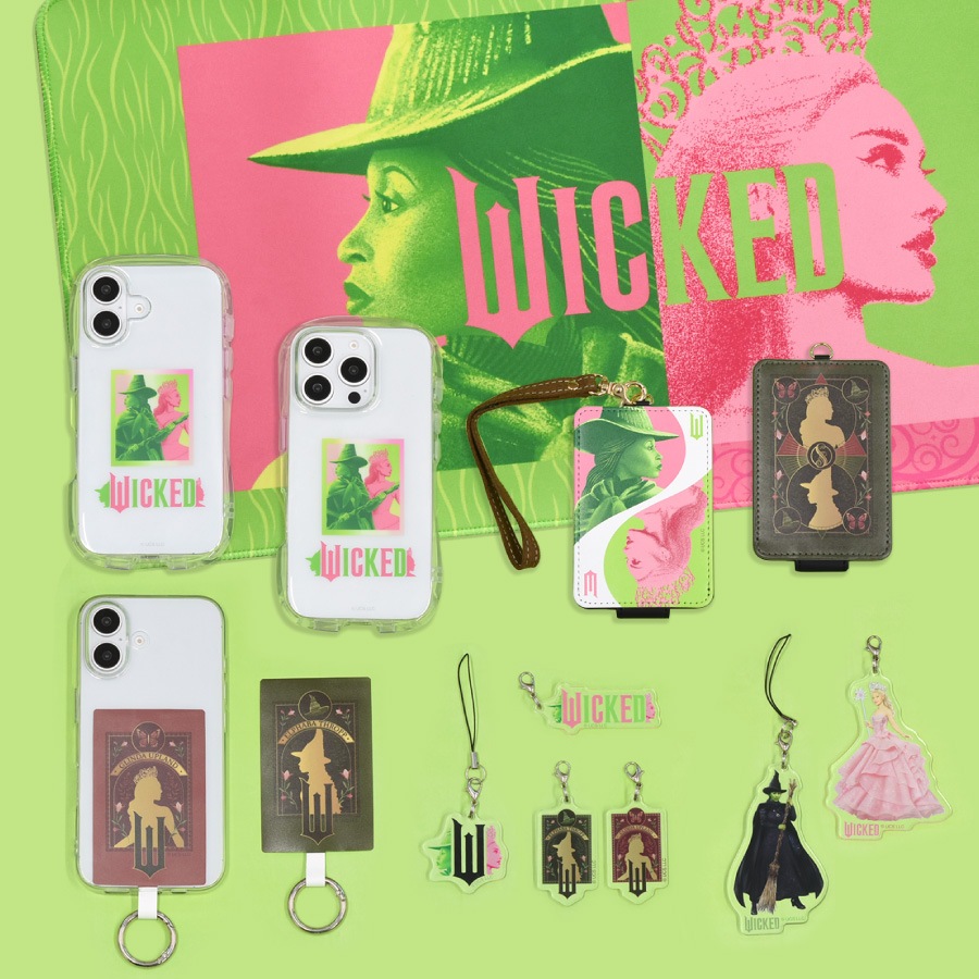 WICKED iPhone16 対応 クリスタルクリアケース