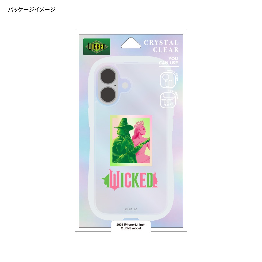 WICKED iPhone16 対応 クリスタルクリアケース | あ行,WICKED