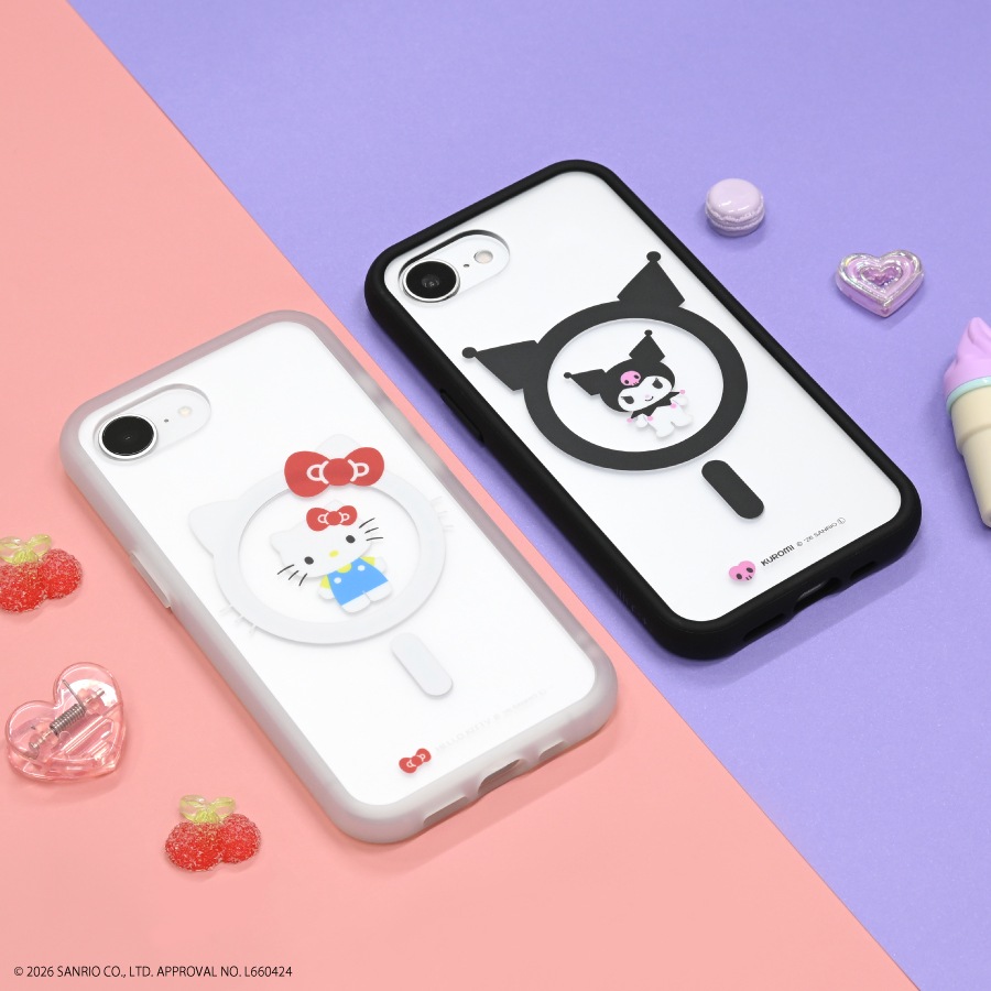 サンリオキャラクターズ IIIIfit プランプフレーム iPhone17e / 16e MagSafe 対応 ケース