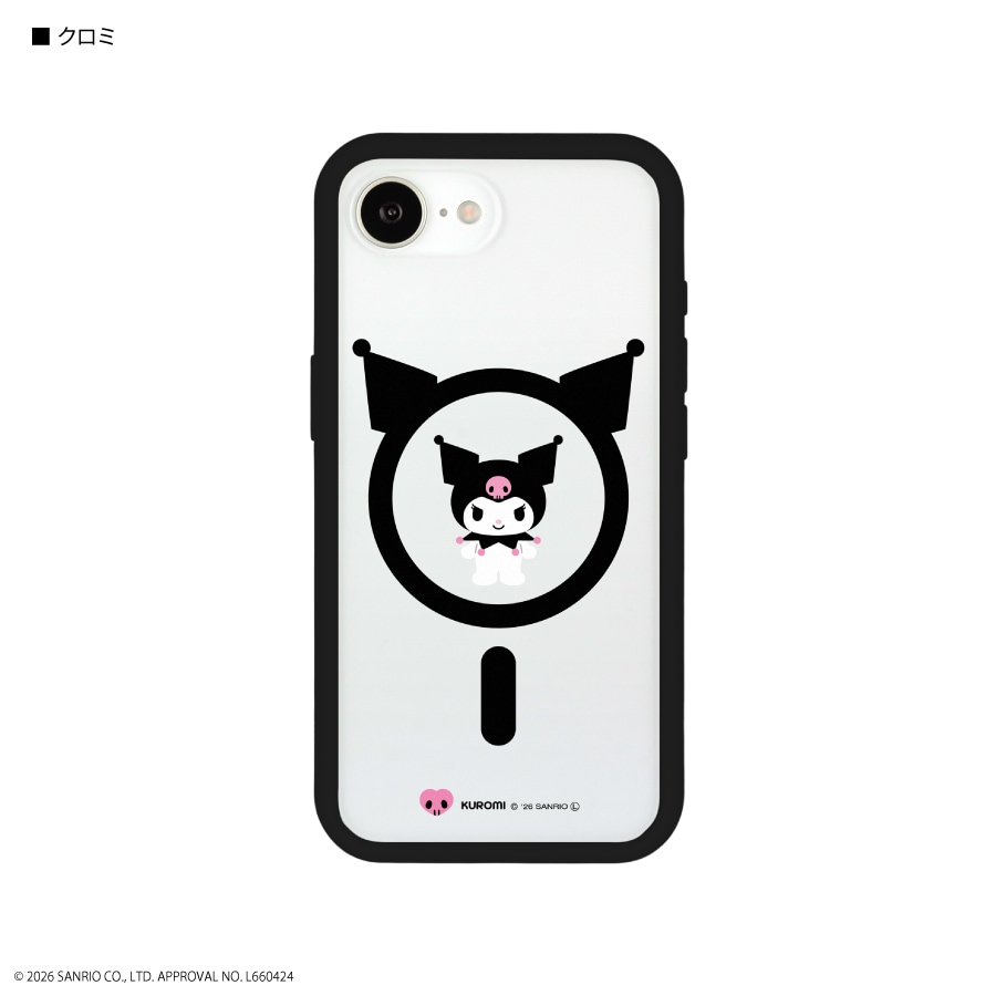 サンリオキャラクターズ IIIIfit プランプフレーム iPhone17e / 16e MagSafe 対応 ケース