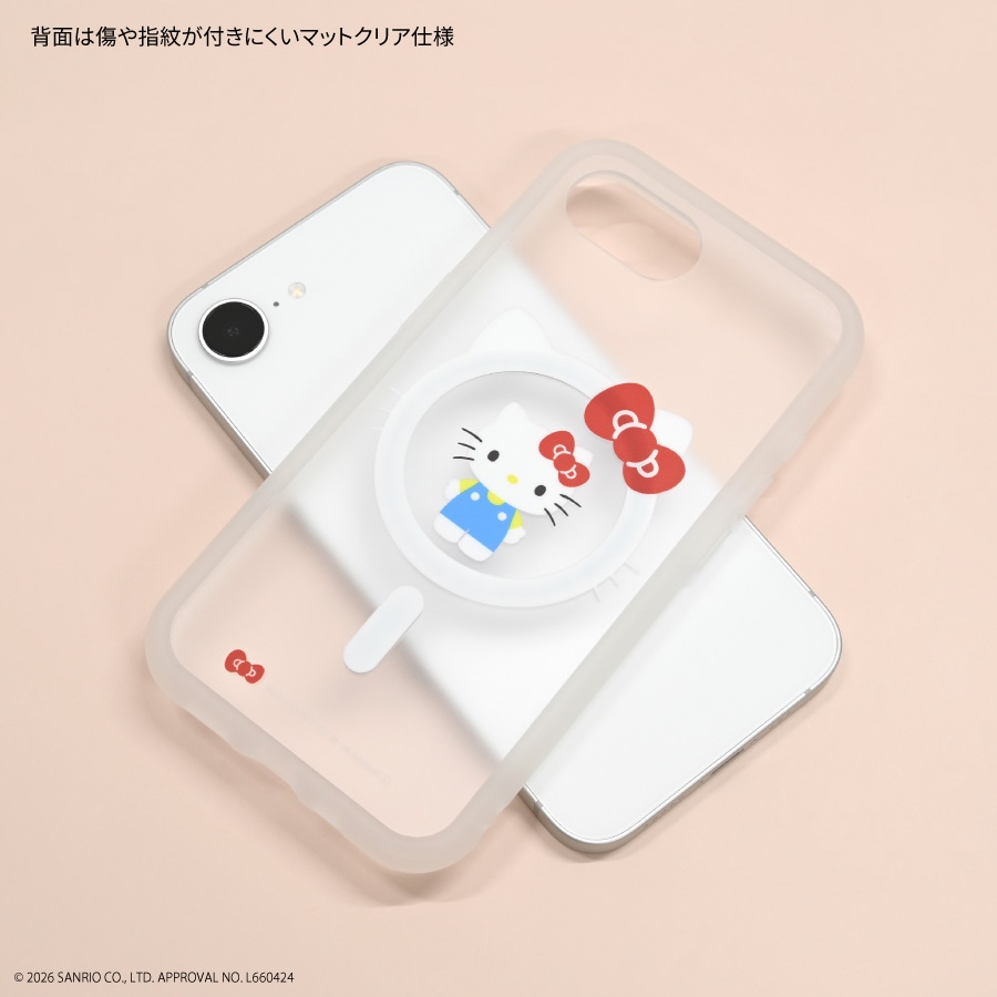 サンリオキャラクターズ IIIIfit プランプフレーム iPhone17e / 16e MagSafe 対応 ケース