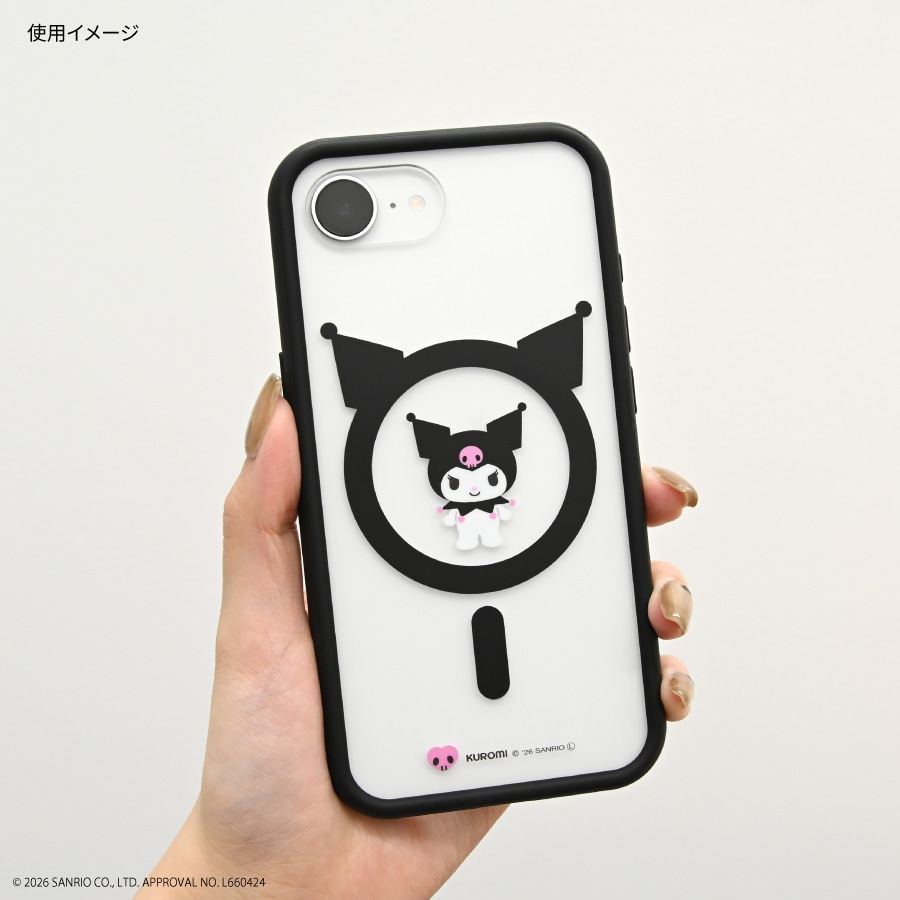 サンリオキャラクターズ IIIIfit プランプフレーム iPhone17e / 16e MagSafe 対応 ケース